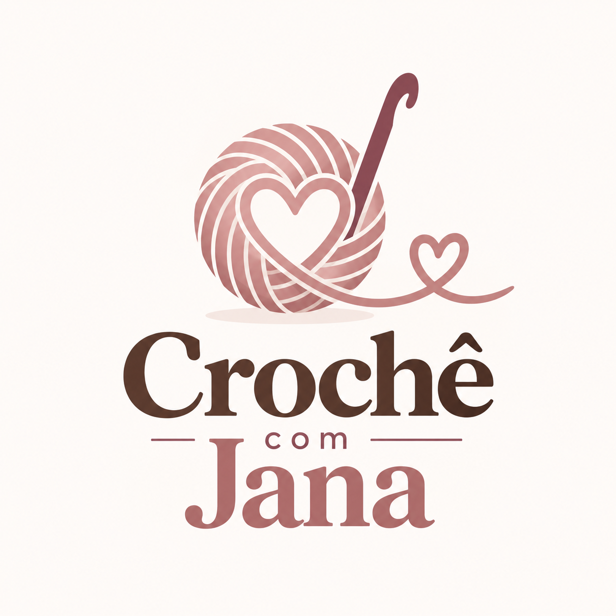 Logo Crochê com Jana
